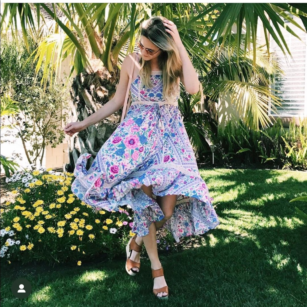 Spell & The Gypsy High Low Floral Dress